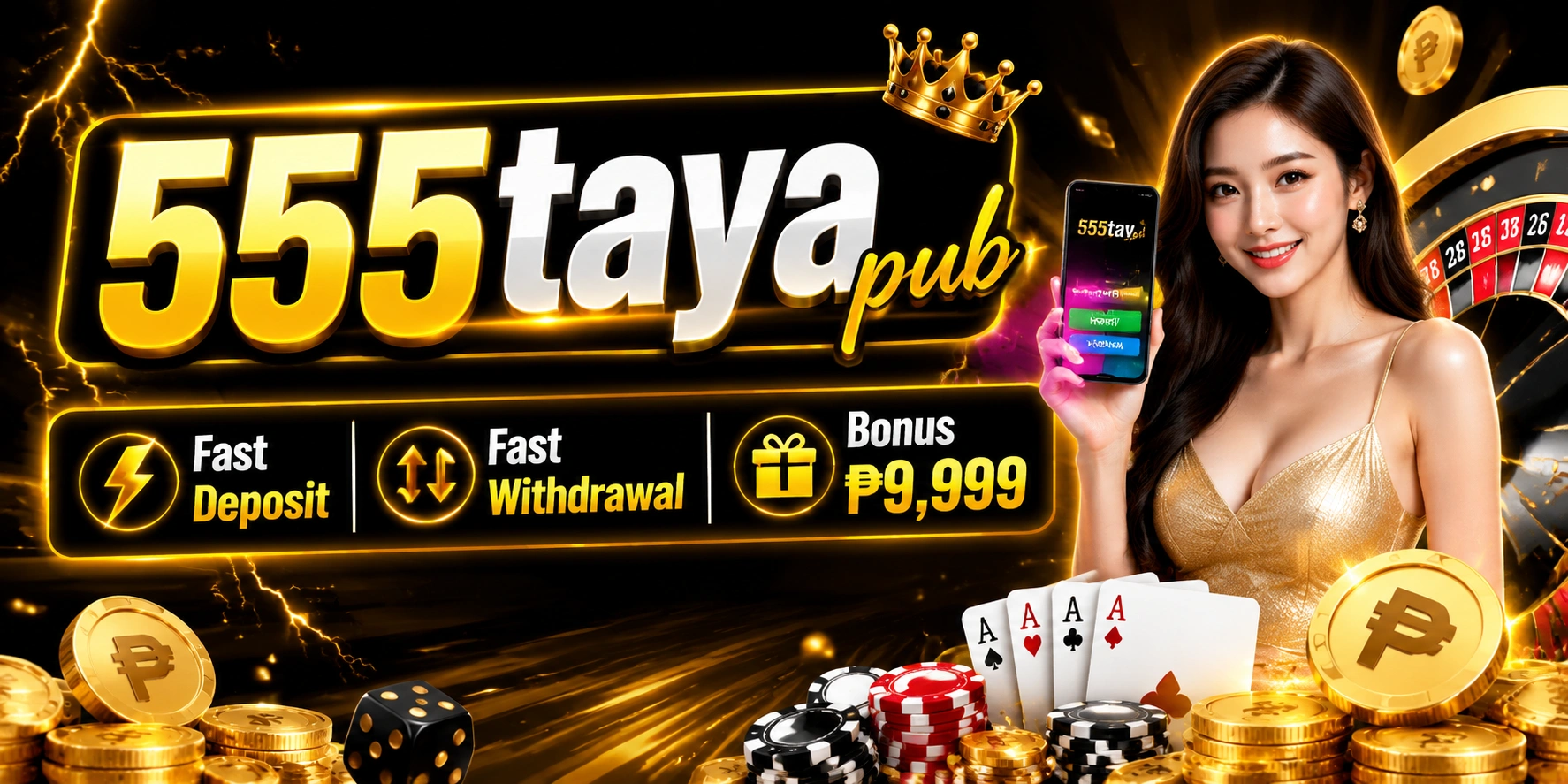 555taya homepage banner