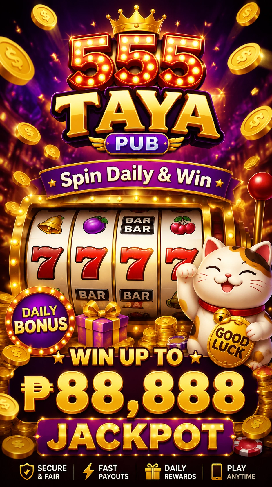 555Taya slot image 11